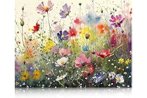 SZSMW Pittura Diamante - Quadri con Perline - Diamond Painting Bambini - Adatto per Pareti di Casa,Soggiorno,Camera da Letto,Decorazione Della Cucina,Antistress (Versione A Fiori Grandi)