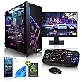 Megaport Completo PC Gaming AMD Ryzen 5 5600 • 24” Schermo • Windows 11 • Nvidia GeForce RTX4060Ti 8GB • 16GB 3200MHz • 1TB M