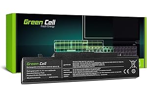 Green Cell Laptop Akku für Samsung AA-PB9NC6B AA-PB9NS6B AA-PB9MC6B / Serie 3 und R-Serie (6 Zellen, 4400 mAh)