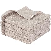 M&uuml;rd&uuml;m Home Novea El Y&uuml;z Havlusu, 6'lı Paket, 6 Par&ccedil;a 30x30, Yumuşak ve Emici Kaliteli G&uuml;nl&uuml;k Kullanıma Uygun%100 Pamuk Havlu