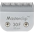Masterclip Dog Clipping Blade A5 Clipper Blades 50F 40F 30F 15F 10F 9F 7F 7 5F 5# 4F 4# 3F 3# 2F 2# 5/8N Toe Blade Compatible Oster Andis (30F)