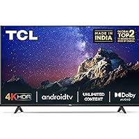 TCL 108 cm (43 inches) 4K Ultra HD Certified Android Smart LED TV 43P615 (Black) (2020 Model)