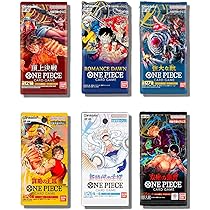 ONE PIECE ラミネートカード 6枚セット One Piece Cards (6 Sealed Packs) Potential Mystery Graded