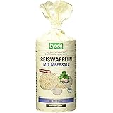 Byodo Reiswaffeln mit Meersalz, 12er Pack (12 x 100 g Packung) - Bio