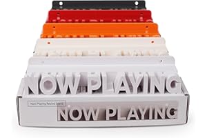 Noahrk Now Playing Vinyl-Schallplattenständer Wandhalter – Now Spinning Vinyl-Schallplattenständer – Vinyl-Schallplatten-Wandhalterung für Alben zum Aufhängen von Schallplatten
