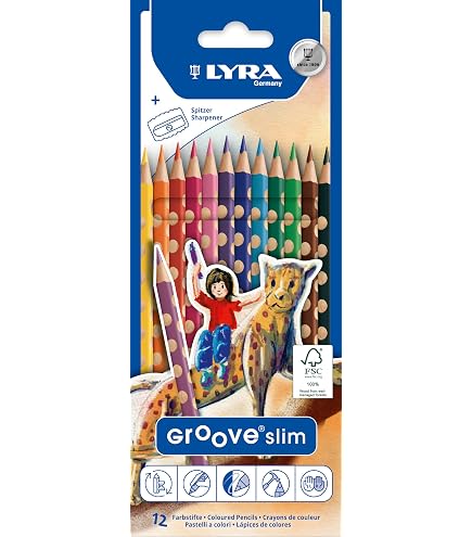 LYRA PRO NATURA Office 2511 Bleistift – Naturbelassen, Härtegrad B, Hexagonal, Bruchfeste Mine