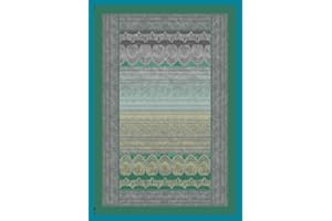 Bassetti BRUNELLESCHI Plaid aus 100% Baumwolle in der Farbe Grün V4, Maße: 135x190 cm - 9291763