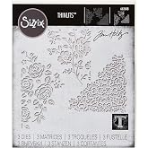 Sizzix Thinlits delge&ccedil; şablonları-Geschenkgutscheinbeutel Tim Holtz, &ccedil;elik, &ccedil;ok renkli, 19.1 X 14.4 X 0,4 cm