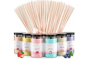 MK MISSKANDY SINCE 2019 Misskandy® sucre barbe à papa pour machine- Lot de (6 * 240Gr) - (Arômes Naturels): Goûts: Fraise/Pomme/Cola/Myrtille/Vanille/Citron/poudre barbapapa+ 50 bâtonnets (offerts)/ Fabriqué en France