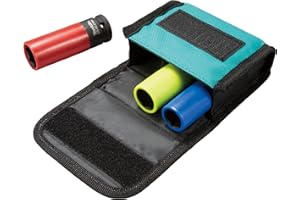 Makita E-12354 3-częściowy zestaw nasadek do głębokich kół