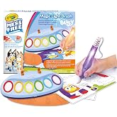 CRAYOLA - Color Wonder Magic Light Brush Bluey, Stain Free Paint Kit, Creative Activity and Gift for Kids, Age 3 Years Old, 7