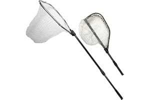 PALADIN Fishing Ultra Strong PVC Profi Unterfangkescher 1,60m - Teleskop Angel Kescher - GUMMIERT