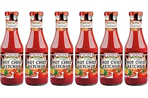 GENWJ WERDER 6 x Hot Chili Ketchup 450 ml