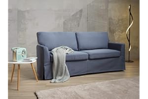 Stilprojectstore Divano 3 posti Colore Blu - Sofia