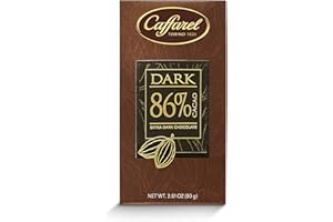 Caffarel Dark Tavoletta Cioccolato Extra Fondente 86%, 80g