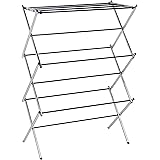 Amazon Basics Foldable Concertina Indoor Airer - Chrome