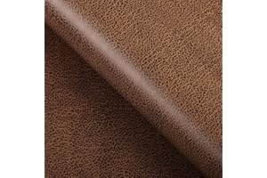 FunStick Papel Adhesivo para Muebles Marron Efecto Cuero 30CM×5M Papel Pintado Pared Moderno para Salon Dormitorio Imitación Cuero Vinilo Adhesivo Muebles Cocina Impermeable Papel de Pared Decorativo