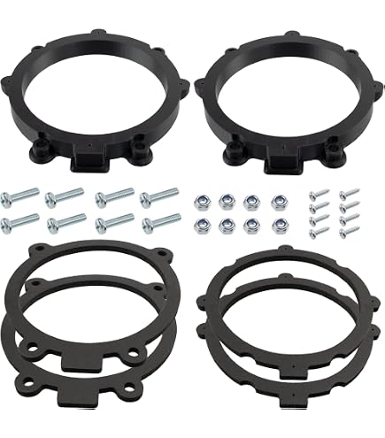 Tomzz Adattatore Altoparlanti DIN (2 Pezzi) – Compatibile Mercedes A/C/E/CLK/Sprinter, VW Crafter, BMW E Porsche