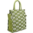 ENSAC Eco-Friendly Jute Bag-Reusable Tiffin/Shopping/Grocery Multipurpose Hand Bag with Zip & Handle for Men and Women -01