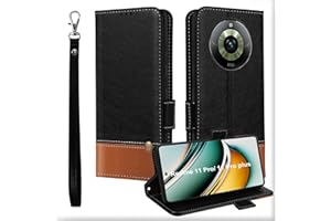 MAMA MOUTH Pokrywa Realme 11 Pro/Realme 11 Pro Plus 5G,Zamknięta Magnetyczna Skóra Etui Portfel,Książka Flip Slot Portfel Pokrywa Realme 11 Pro,Odporny na wstrząsy TPU Zderzak Broszura z uchwytem