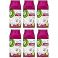 Air Wick Freshmatic Max Auto Spray Refills 250ml (Smooth Satin Lily) – 6 Pack, Automatic Air Freshener for Home & Office, Long-Lasting Freshness