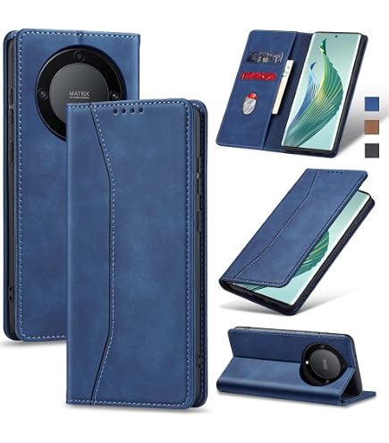 Wigento Für Honor Magic 4 Pro 5G Handy Tasche Wallet Premium Schutz