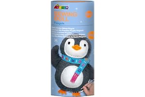 Avenir Sewing Doll Unicorn, Mixed Colours DIY Creative Activity kit 6+