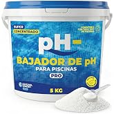 CONTROL GARDEN Bajador PH Piscinas Granulado 5 KG | Reductor pH- Piscina Interior y Exterior | Minorador S&oacute;lido - S&uacute;per Conce