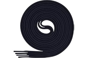 Lenzen 2 Paia Lacci per Scarpe Eleganti I Stringhe Rotonde e Sottili