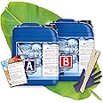 Resin Pro Epoxy Resin, 8.8 L Crystal Clear Epoxy Resin And Hardener Kit For Craft, Artwork, Jewellery Making, Table, Art Creations - Easy Ratio Resins - Heat Resistant (8 Kg)