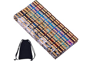 SIQUK 50 Pezzi Dadi da Gioco Dadi 16mm Dadi 6 Facce Dadi di Colore