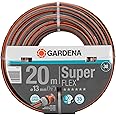 Gardena Premium Superflex Hose 13 mm (1/2 inch), 20 m: Garden Hose with Power-Grip Profile, 35 bar Bursting Pressure, Highly Flexible, dimensionally Stable, Frost/UV Resistant (18093-20)