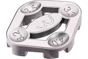 BBB Cycling - Herramientas llave de radios para reparación de bicicletas - Modelo Turner II BTL-15