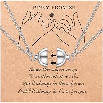 Lanqueen Magnetic Couples Necklaces 