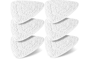 FUNNYTIME 6 Pack für Vilead Steam Plus Dampfreiniger Ersatzbezug Kompatibel mit vileda Steam Dampfreiniger Ersatzbezüge und Vileda Steam PLUS Dampfreiniger, Tücher für vileda Bodenwischer Ersatzbezug