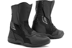 REBELHORN Scout Air Stivali da moto Pannelli in rete per la Ventilazione Protezione caviglia e tallone Inserto antibatterico Elementi riflettenti