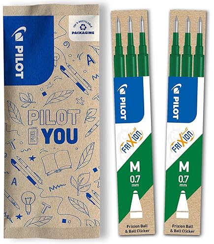 Ricariche Pilot Frixion 0.7 Mm Blu | 6 Pezzi | Cancellabili Per Penne Frixion Ball E Clicker - Foto 11