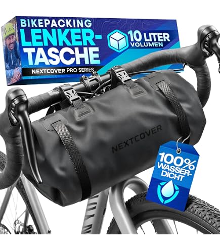 syncros lenkertasche Handlebar Bag Fahrrad schwarz Sport & Freizeit Color:Ocean blue / light grey Liseberg Amusement Park, Gothenburg Category:Fahrräder_Enjoy 120 E