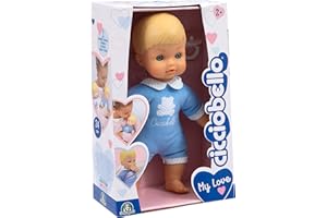 Cicciobello My Love La Bambola Soffice Adatta Ai Piu' Piccoli Con Vestitino Azzurro Alta 24, Per Bambini A Partire Dai 2 Anni,Ccba6200,Giochi Preziosi