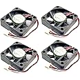 INVENTO 4Pcs 5V DC 40x40x10mm 4010 Cooling Fan Brushless motor sleeve bearing For Robotics CPU Cooler Radiator Fan