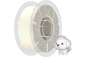 Creality RFID PLA Filamento 1.75mm per K2 Plus, Alta Velocità 30-600mm/s, 1kg (2,2 libbre)/Bobina, Hyper RFID Filamento Supporto CFS, Adatto alla maggior parte delle Stampanti 3D (Bianco)