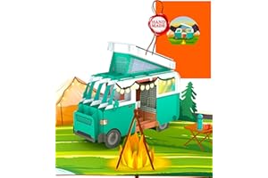 ‎LIEBESSA Liebessa - 3D Pop Up Karte Camping mit Wohnwagen, Gutschein, Reisegutschein für Camper. Geschenkgutschein für Campingplatz oder Reise. Natur, Berge & Abenteuer erleben mit Wohnmobil.