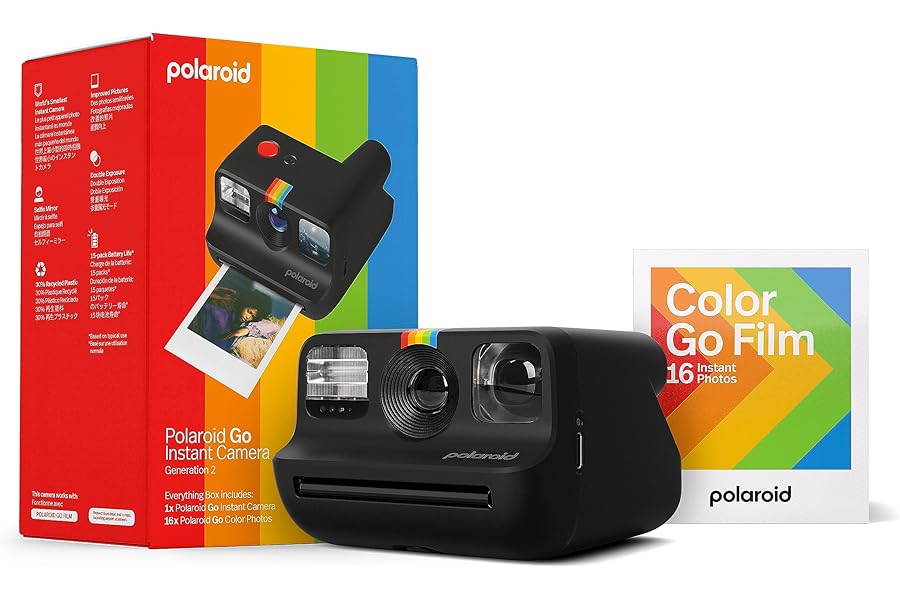 Everything Box Polaroid Go Generation 2 Black