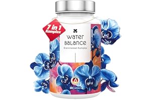 ‎SONNESEE Sonnesee 7 in1 Wasserbalance Komplex Brennnessel mit Rosskastanie Gotu Kola Magnesium 90 vegane Kapseln