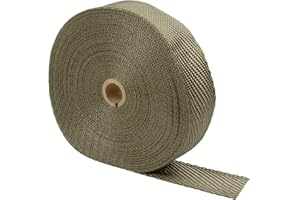 Design Engineering 010133 Titanio 1" x 100' involucro termico di scarico con tecnologia LR