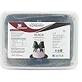 BLOSSOM Black Sugar Paste/Fondant for Cake Decorating, 1Kg