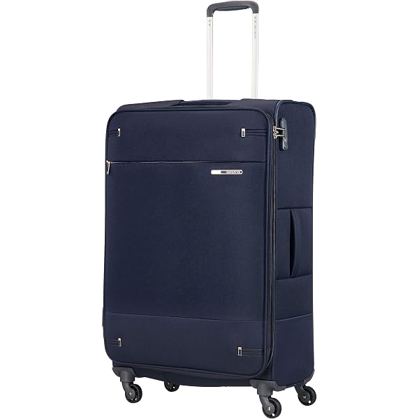 Valise Cabine BUGATTI Valencia Soft XL 46,5x28,5x75 Cm - 89 Litres, Extensible, Double Roulettes 360°, Polyester - Idéale Voyages 15 Jours
