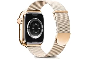 Higgs Pasek kompatybilny z paskiem do zegarka Apple Watch 40 mm, 41 mm, 38 mm, 38 mm, ultra 2, 49 mm, 46 mm, 45 mm, 44 mm, 42 mm, podwójny regulowany magnetyczny do iWatch serii 10, 9, 8, 7, SE, 6, 5