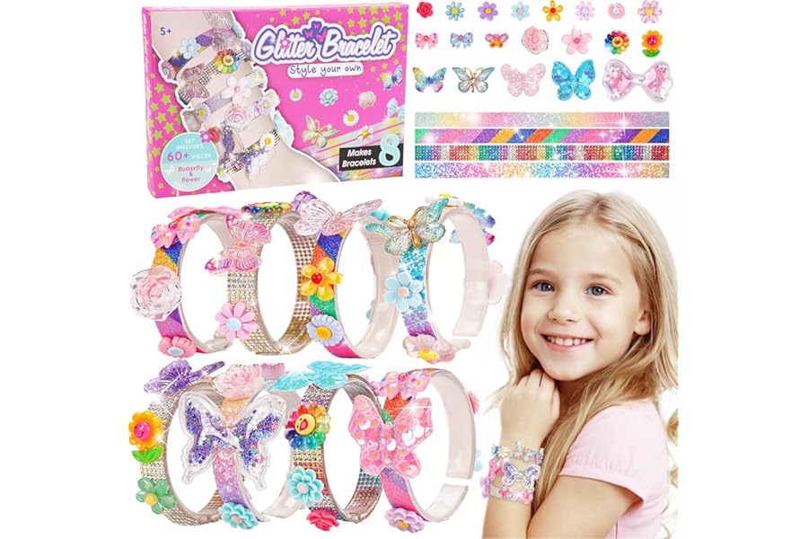 Eichhoo Friendship Bracelet Making Kit - Girls Birthday Present for Ages 5-12 - Art and Craft Kits for Kids, 5-10 Year Old Girls Gifts, Jewellery Making Kit, Party Favors Supplies