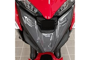 Resin Bike Aufkleber für Motorrad Kompatibel mit Ducati Multistrada V4 1100 2021. Bugschutz vor Stößen und Kratzern. 3D-Harzklebstoff - Stickers - Made in Italy